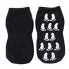 4 Pairs Anti-slip Dotted Rubber Trampoline Socks Toddler Socks For Children 1-5 Years Old(Black)