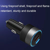 IBD353 Multifunctional Flame Retardant Car Phone Charger, Model: 1U2C 130W