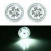 2 PCS Car Door Magnetic Warning Strobe Light Lamp(White Light)