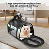 FUNADD Foldable Pet Carrier Bag, Blue - Small Dog/Cat Tote