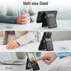 For iPhone 11 JEEHOOD J06 British Style RFID MagSafe Card Bag PU Phone Case(Black)
