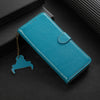 For Samsung Galaxy A36 Genuine Leather Litchi Texture RFID Leather Phone Case(Blue)