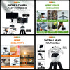 Fotopro UFO 3 Flexible Tripod Mount for SLR Cameras, GoPro, Phones (Green)