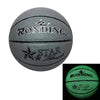 U-9110 3 in 1 No.7 Full-luminous PU Leather Basketball + Inflator + Ball Bag Set for Adults