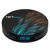 HK1max 4K UHD Smart TV Box with Remote Controller, Android 9.0 RK3318 Quad-Core 64bit Cortex-A53, 4GB+64GB, Support Dual Band WiFi & AV & HDMI & RJ45 & TF Card(Black)