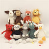 Striped Animal Plush Toy Doll Creative Animal Doll, Type:Monkey, Height:15cm