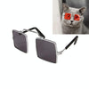 Cat Dog Pet Photo Glasses - Black - UV Protection