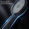 Home Handheld Silicone Supercharged Shower Nozzle, Style: Silver