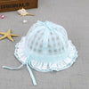 MZ5922 Lace Flower Princess Hat Summer Thin Baby Hat Sun Protection Hat, Size: 46cm(Light Pink)