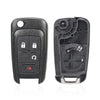 Opel Key Fob Case 3 Button | Replacement Shell & Uncut Blade