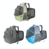 Expandable Pet Carrier Bag, Breathable, Green, For Pets up to 6kg