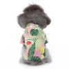 Pink Dog Beach Shirt, XL (7-7.5kg) - Summer Pet Clothes