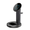 S36 3 in 1 15W Multifunctional Magnetic Wireless Charger for Mobile Phones / Apple Watches / AirPods (Black)
