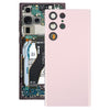 Samsung S22 Ultra 5G Back Cover with Lens Cover - Gold
