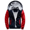 Winter Parka Men Plus Velvet Warm Windproof Coats Large Size Hooded Jackets, Size: 4XL(Gray)