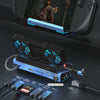 YCE-V279 10 in 1 USB-C Gaming Dock Station Hard Disk Enclosure with Detachable Fan(Blue Black)