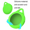 For Pokemon Go Plus+ Sleep Monitor Poke Ball Anti-fall Silicone Protective Case(Black)