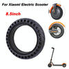 8.5 Inch Electric Scooter Honeycomb Anti-Explosive Tire Resistant Rubber Tire For Xiaomi Mijia M365 / M365 Pro(Black)