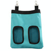 Blue Hanging Hay Feeder Bag for Rabbits, Guinea Pigs & Small Pets