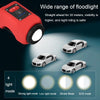 2 In 1 Bicycle Rechargeable Waterproof High Decibel Bell with Highlight Light(Blue)