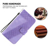 For Xiaomi Redmi K70 / K70 Pro Seven-shaped Embossed Leather Phone Case(Purple)