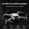 For DJI Mini 4 Pro 4pairs  Drone Propeller Blades 6030F Props Replacement Parts