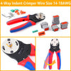 338pcs/Set DT Connector Kit Crimping Tool Set(2P/3P/4P/8P/6P/12P)