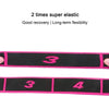 8 Lattice Yoga Stretch Band Dance Elastic Band Resistance Band(Roseate)