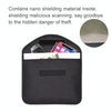 RFID Signal Blocking Bag for Phone/Tablet (7", 23.5x18cm)