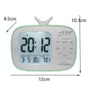 G179 Retro TV Alarm Clock Student Dormitory Bed Electronic Clock(Black English Version)