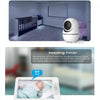 7" HD Video Baby Monitor with Pan/Tilt, 2.4GHz Wireless, Night Vision (EU Plug)