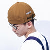 Autumn and Winter Drawstring Dome Hip Hop Hat without Eaves, Size:One Size(Khaki)
