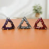 Stress Relieving Alloy Massage Bracelet Infinite Flip Fingertip Chain Fidget Toy(Purple)