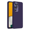 For Samsung Galaxy A13 / A04e Nano Lens Cover Liquid Silicone Phone Case(Dark Purple)