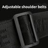 WEPOWER Men Shoulder Casual Holding Messenger Bags, Style: Large Black