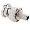100x BNC Male Crimp Connectors for RG59 Coax Cable - CCTV Adapters