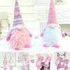 Christmas Faceless Dolls Holiday Decorations Children Gift, Style:32011(White)