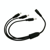 12V DC Power Extension Cable 0.37m 3-in-1