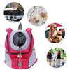 Dog Carrier Backpack, Front Facing, Breathable, L (Black)