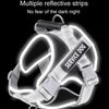 Large Dog No-Pull Harness, Pink, Size S - Explosion-Proof