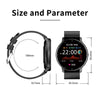 BW0223 Heart Rate/Blood Oxygen/Blood Pressure Monitoring Bluetooth Smart Calling Watch, Color: Silicone Pink