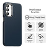 For Samsung Galaxy F15 5G Carbon Fiber Series IMD Phone Case(Blue)