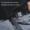 Maden S2001059 Men Retro Casual Weaving Adjustable Belt(Black)