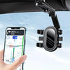 Multifunctional Car Sun Visor Rear Seat Mobile Phone Holder (Black)