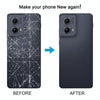 Motorola Edge 2024 Back Cover Replacement (Black)