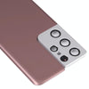 Samsung Galaxy S21 Ultra 5G Back Cover with Lens Cover - Brown