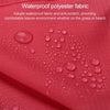 Outdoor Portable Waterproof Picnic Camping Mats Beach Blanket Mattress Mat 200cm*140cm(Rose Red)