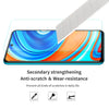 For Xiaomi Redmi Note 9 5 PCS ENKAY Hat-prince 0.26mm 9H 2.5D Curved Edge Tempered Glass Film