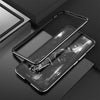 For Huawei Nova 7 Aluminum Alloy Shockproof Protective Bumper Frame(Black)