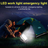 W599B 4 Modes LED Work Light Emergency Light